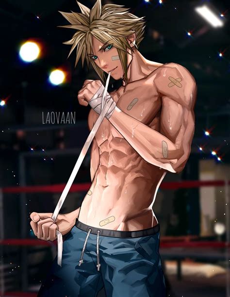 cloud strife in the gym by laovaan on deviantart final fantasy cloud strife final fantasy vii