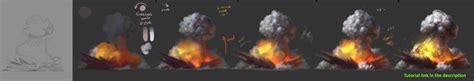 How To Paint Explosions Tutorial By Jesusaconde On Deviantart