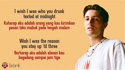 Drunk Text Henry Moodie Lirik Lagu Terjemahan Youtube