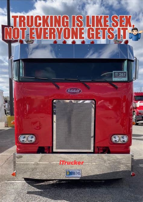 Itrucker 🤷🏻‍♂️🚛😁 Truckers Sexy Joke Trucker Truck