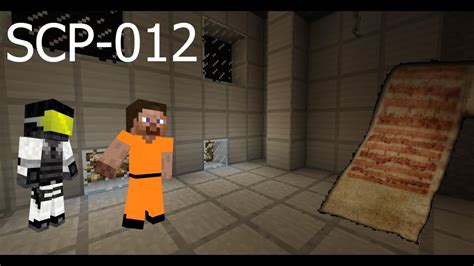 Minecraft Scp Containment Breach Test Scp 012 Youtube