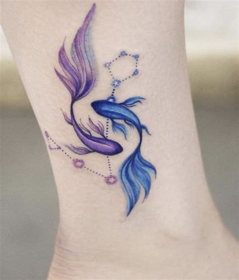 220 Pisces Tattoos Designs 2022 Horoscope Zodiac Signs And Symbols