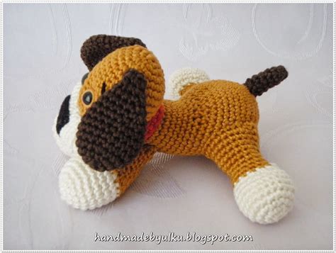 Häkeln sie einfach und schnell babyhandschuhe, taschen, modische mützen, häkeltiere oder nie verwelkende häkelblumen. Handmade by Ülkü: Amigurumi Süßer Hund / Dog