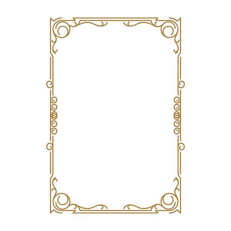 Retro Frame Png Images Transparent Free Download Pngmart