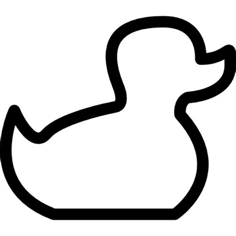 Baby Duck Outline Clipart Best