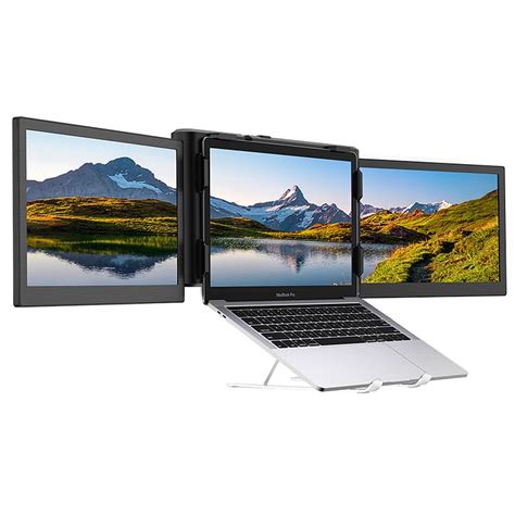 Ofiyaa P2 Pro Tri Screen 133 Inches Extender Portable Monitor For Laptop