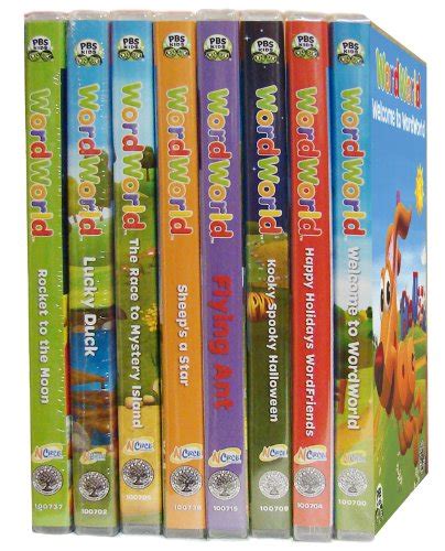 8 Dvd Word World Educational Collection Set Wordworld Pbs