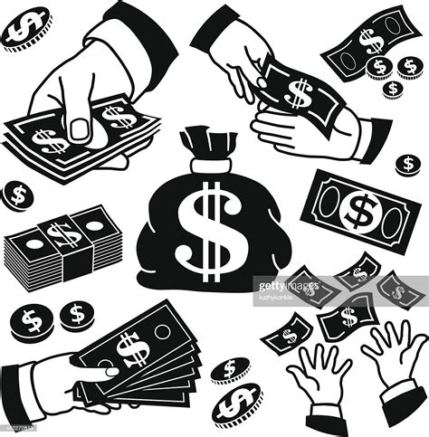 Armadillo holding money, illustration, vector on white background. Money Bag Vector Art | Getty Images