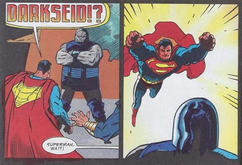 Darkseid And Superman Mike Mignola Darkseid Mike Mignola Comic Art