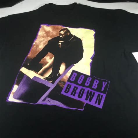 Vintage Bobby Brown Humpin Around T Shirt L Black Rap Tee Single Stitch Picclick