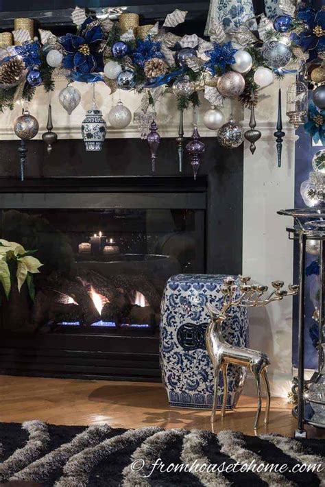 Beautiful Blue And White Christmas Home Decorating Ideas Plus 18 Other
