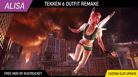 TekkenMods Remake Of Alisa S Tekken 6 Outfit Pinned Up Hair