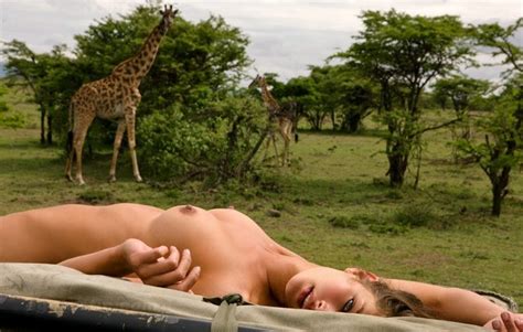 Candice Boucher Nude African Photo Shoot Shock Top Girl