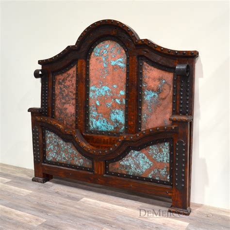 Southwest style bedroom furniture fascinating surprising idea. Chapital Copper Bed, Southwest Style Bed - Demejico