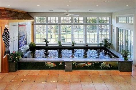 51 Worthy Indoor Fish Pond Ideas To Add Some Nature Impression Into