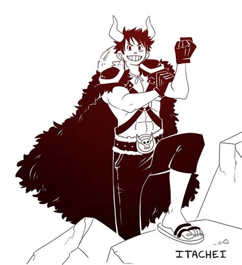 Luffy In The Beast Pirates Outfit