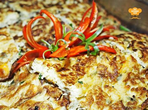 Thai Omelette With Salted Egg Putrajaya Ramadhan 2018 Buffet Aroi Dee Thai Omelette Palm