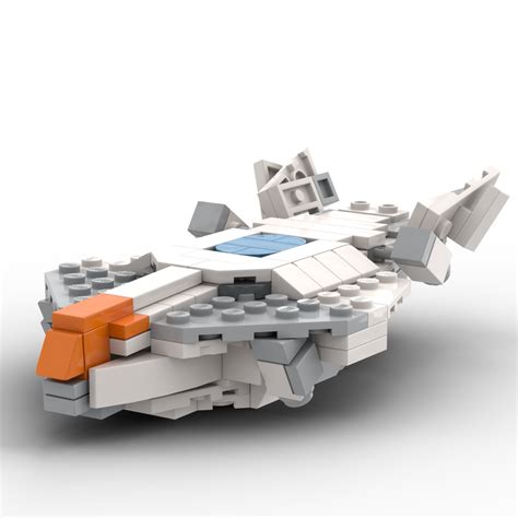 Lego Moc Overwatch Dropship Mini By Pingubricks Rebrickable Build
