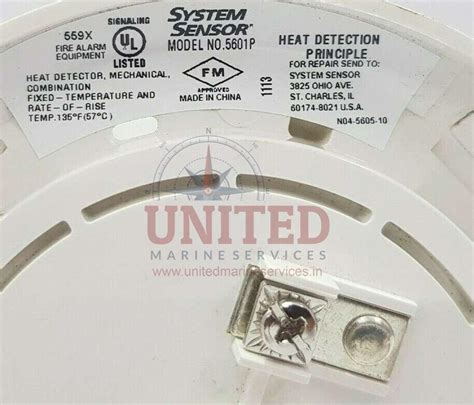 System Sensor Mechanical Heat Detector 5601p 5600 Ser Lot Of 4