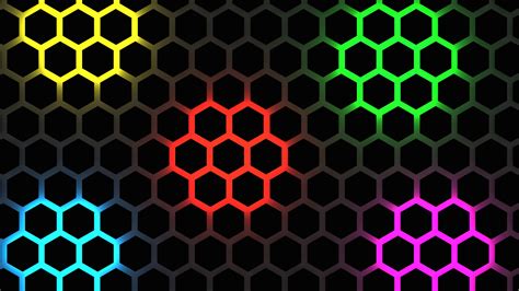 Abstract Hexagon 4k Ultra Hd Wallpaper