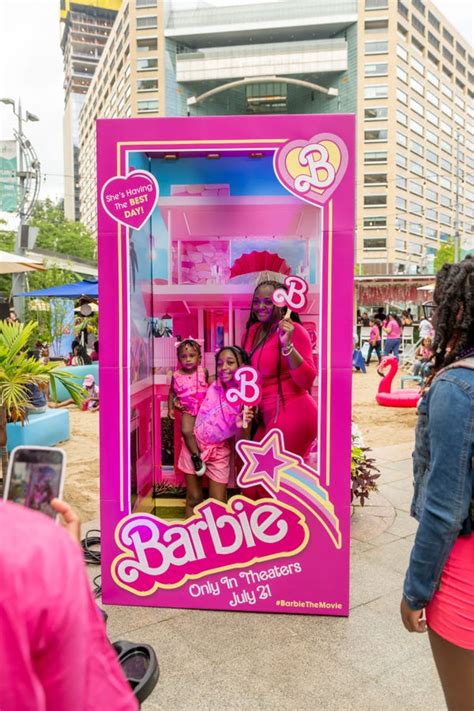 Downtown Detroit Partnership Hosts Barbie Beach Party