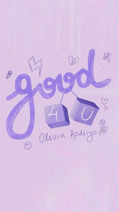 Olivia Rodrigo Good 4 U Wp In 2021 Aesthetic Iphone Wallpaper Cute