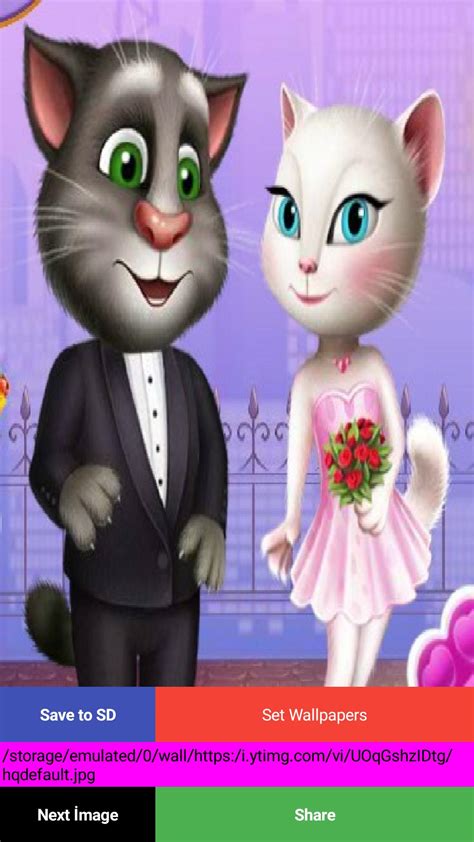 Android İndirme Için My Talking Angela Hd Wallpapers Apk