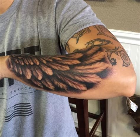 50 Best Wing Tattoos For Guys 2019 Angel Demonic Cross Heart