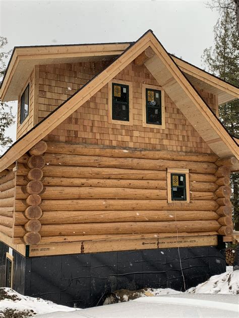 Authentic Appalachian Dovetail Log Homes Caribou Creek Log And Timber