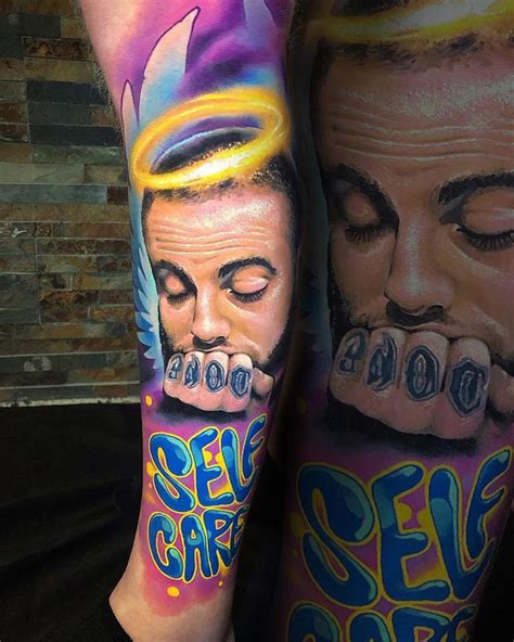 My Mac Miller Tribute Done By Khail Tattooer @ YoungBloods Tattoo in