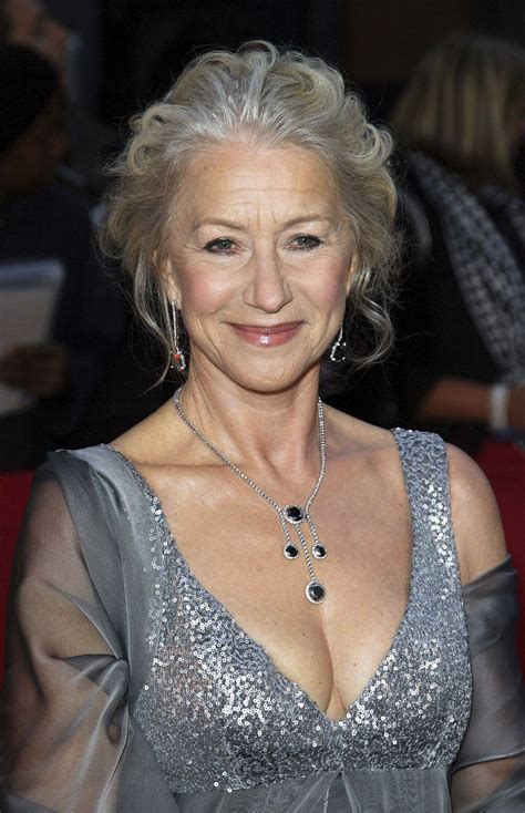 Helen Mirren With Age And Character On Her Face Welcome But Uncommon
