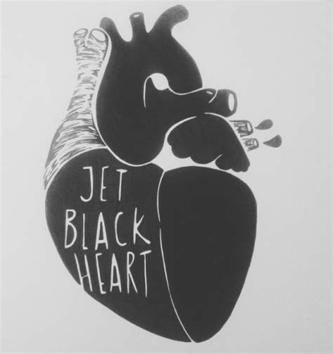 Jet Black Heart Tumblr