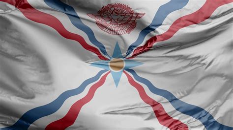 Flag Of Assyrian And Anthem YouTube