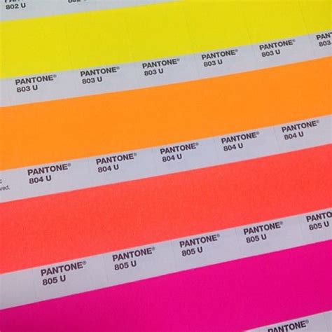 Pantone 805 Neon Color U C Wyvr Robtowner