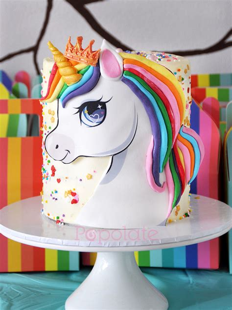 High king · high queen · great king · great queen. Princess unicorn cake - Popolate