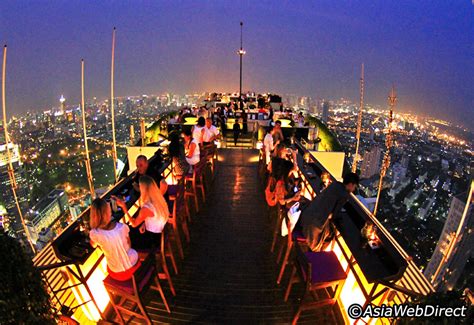 For bangkok's highest champagne bar, cru champagne bar on the roof of the centara grand recommended for rooftop bars because: Thailand Rooftop Bars - Rooftop Sky bars