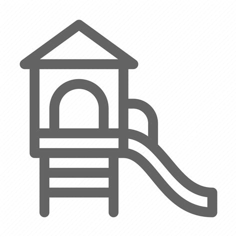 City Park Playground Icon Download On Iconfinder