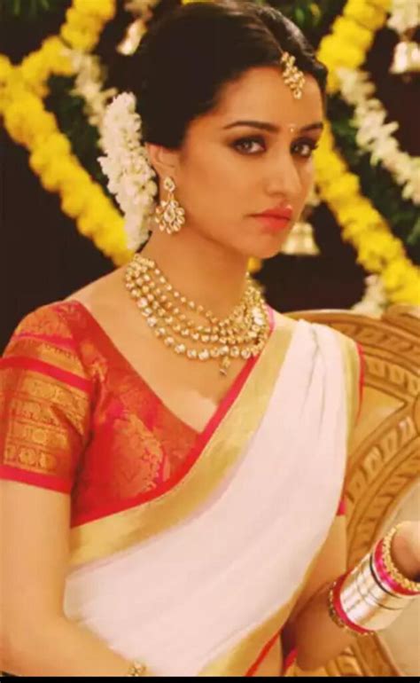 Shraddha Kapoor Images In Saree ~ Kapoor Shraddha Saree Designer Peach Hot Alia Bhatt Kriti