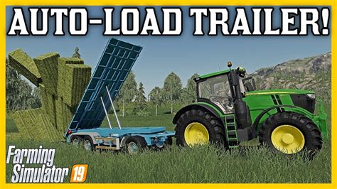 Auto Load Bale Trailer For Farming Simulator 19 All Platforms Youtube