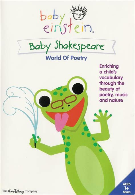 Baby Einstein Baby Shakespeare World Of Poetry Dvd 786936179736 Ebay