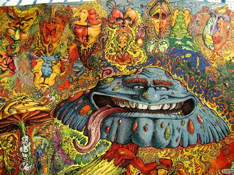 Psychedelic Artpsychedelic Mushroom Lsdex Glasstire