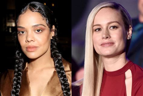 Paramount pictures presents the new york premiere of tessa thompson is the style star (and actress) you need to know these pictures of this page are. Tessa Thompson says Marvel co-star Brie Larson is helping ...
