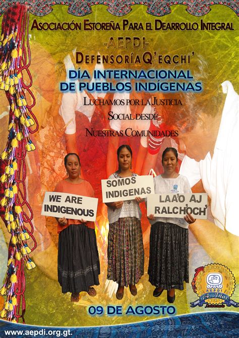 DÍa Internacional De Pueblos IndÍgenas Aepdi