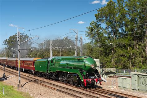 Return Of The Newcastle Flyer Locomotive 3801 Returns To T Flickr