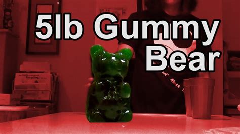 5lb Gummy Bear Challenge Youtube