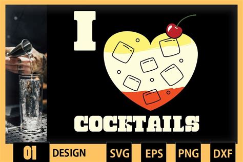 funny i love cocktails drinking pun graphic by skinite · creative fabrica