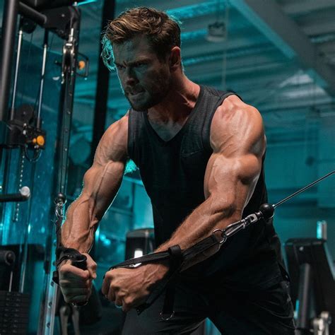Chris Hemsworth On Instagram Six Weeks Out From Shooting On Extraction 2 Feelin Good And Rea