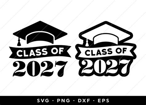 Class Of 2027 Svg Seniors 2027 Svg Graduation 2027 Svg 2027 Etsy
