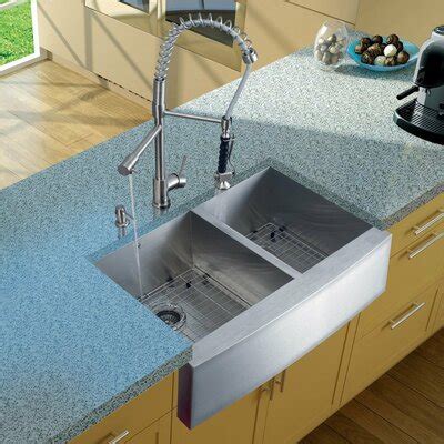 What is a pot filler faucet? Vigo Two Handle Single Hole Pot Filler Kitchen Faucet with ...