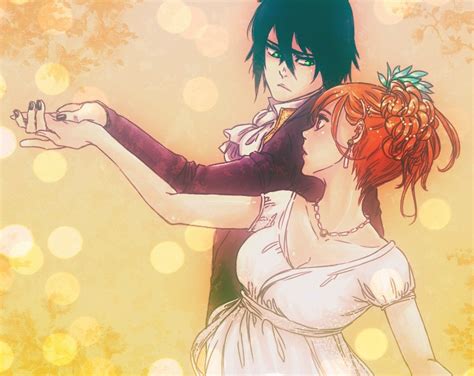Ulquiorra Dancing With Orihime Anime Wallpaper By Rusky Boz Mangaka Artist These Cute Anime